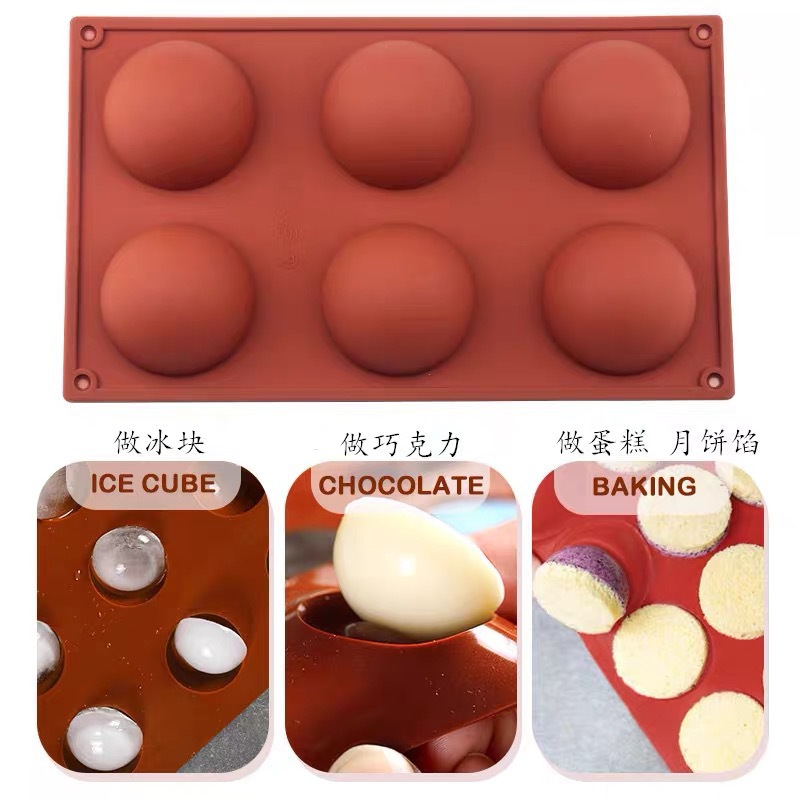 Cetakan Silikon Setengah Bola  - Ice Mold Sphere ulasan dan harga