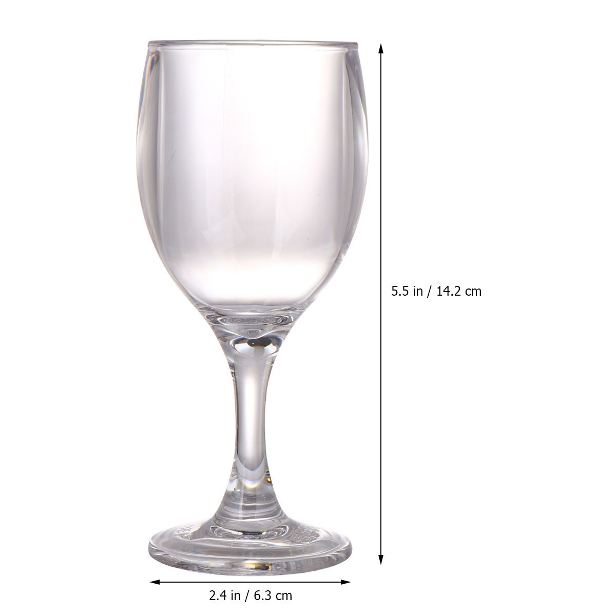 2 Buah Gelas Koktail Akrilik P - Home Bar Set ulasan dan harga
