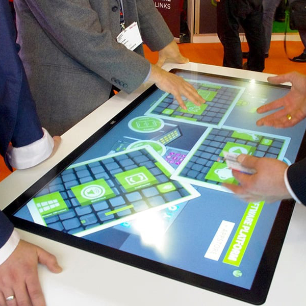 Meja interaktif kios layar sen - Home Bar Android ulasan dan harga